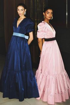 Shop for Kangana Trehan Blue Pleated Tiered Gown for Women Online at Aza Fashions Tiered Gown For Gala, Floor-length Blue Taffeta Dresses, Blue Taffeta Floor-length Dresses, Blue Floor-length Taffeta Dresses, Midnight Blue Gown, Tiered Gown, Gown Blue, Gown For Women, Embellished Belt