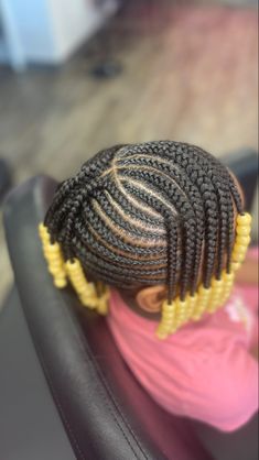 Lil Girl Braid Styles, Black Baby Girl Hairstyles, Braided Mohawk, Black Kids Braids Hairstyles, Cute Toddler Hairstyles, Lil Girl Hairstyles, Kids Curly Hairstyles, Kid Braid Styles, Toddler Hairstyles Girl