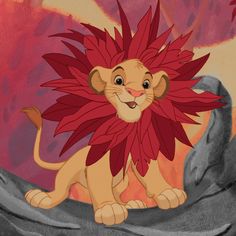 the lion and the mouse from disney's the lion king