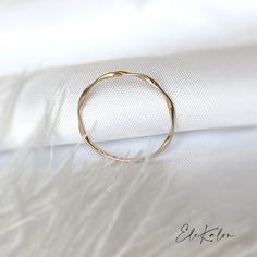 Dainty Endless Love Eternity Ring, Mobius Ring Crafted in 14K Solid Gold * Metal: 14K Yellow Gold * Stamp: 14K * Band width: approx. 1.3-1.4mm ❤️Visit our official website for exclusive new products. https://elekalonjewelry.com/ ❤️Follow us on Instagram @ elekalonjewelry for the latest projects and much more! ❤️If you have any questions, please feel free to message us. Elegant Twisted Stackable Rings As Gift, Modern Twisted Rings As A Gift, Minimalist Infinity Stackable Rings For Everyday, Minimalist Twisted Rings For Everyday, Minimalist Twisted Rings For Everyday Wear, Minimalist Infinity Stackable Rings, Minimalist Twisted Jewelry For Anniversary, Minimalist Twisted Everyday Rings, Gift Midi Rings With A Modern Twist