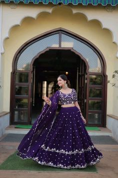 👉🏻 *Rate* :- 2099💃 *LEHENGA CHOLI COLLECTIONS-2024* 👗  💕 *Designer Faux Blooming Lehenga Choli With Dupatta Set.* 💃🏻           *Code:- LW-7086*  *Lehenga:- (Full-Stitched)*👇🏻 👉🏻 *Fabric & Work* :- Faux Blooming Georgette With Heavy Sequins Embroidered work 👉🏻 *Length* :- 42'' 👉🏻 *Waist*  :- 42''  👉🏻 *Inner* :- Cotton 👉🏻 *Flair*  :- 3.5 Mtr 👉🏻 *Closure* :- Chain Attached & With Dori Latkan 👉🏻 *Stitching Type* :- Stitched Can-Can And canvas  *Blouse:- (Unstitched)*👇🏻 👉🏻 *Fabric & Work* :- Faux Blooming Georgette with Heavy Sequins Multi embroidered Work 👉🏻 *Length* :- 1 MTR    *Dupatta :-👇🏻* 👉🏻 *Fabric & Work* :- Faux Blooming Georgette With Sequins Multi Embroidered Arco Work 👉🏻 *Length* :-  2.25 Mtr  👉🏻  *Colour* :- 1  👉🏻 *Weight* :-  1.3 KG Floral Sarees, Cutwork Saree, Gota Patti Saree, Sequin Saree, Fabric Work, Saree Floral, Party Wear Lehenga Choli, Bollywood Lehenga