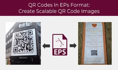 Want to make a print media creative with a QR Code image on it? Make sure you export the QR Code image in EPS format. On Running, Say You, Step Guide, Do It, Step By Step