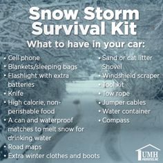 Storm Preparedness, Storm Prep, Winter Survival, Survival Supplies, Emergency Preparation, Survival Life Hacks