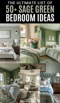 the ultimate list of 50 sage green bedroom ideas