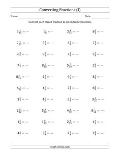 the worksheet for adding fraction numbers to one digit number, including two digits