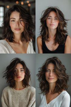 Best Haircut For Thick Wavy Hair, Medium Haircut For Thick Hair, Wavy Haircuts Medium, Haircut Thick Wavy Hair, Thick Wavy Hair, Wavy Haircuts, Medium Curly Hair Styles, Haircuts For Wavy Hair