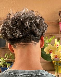 risco no cabelo Fade Haircut Styles, Men's Curly Hairstyles, Hair Unit, Men Hair Color