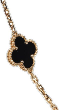 10 Motif Necklace, Madison Avenue, Van Cleef Arpels, Van Cleef, Onyx, 18k Gold, Yellow Gold, Couture, Collage