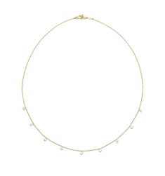 Gossamer glimmer, brilliant diamonds float on a chain of whisper-thin gold. Floating Diamond Necklace, Flexible Bracelet, Matching Bracelets, Brilliant Diamond, Bracelet Sizes, Ring Bracelet, Necklaces Bracelets, Float, Bangle Bracelets