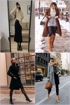 Winter is the season that brings different clothes to the wardrobe. The cold weather makes you feel like wearing something warm and cozy. It’s a time when you can wear scarves, hats, sweaters and jackets. You can wear all these things to look stylish and warm during this season...(Visit for more) Elegant Winter Outfits