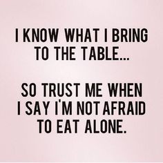 Reality Check, Not Afraid, The Table