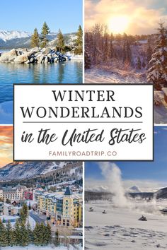 winter wonderlands in the united states