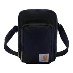 Unisex, Heavy Duty Cross Body with Water Repellent Technology. Features600-denier polyester with Rain Defender™ durable water repellentLarge main compartment with two stash pockets and five elastic loopsFront compartment with stash pocket and key fobDimensions: 6.5" X 9" X 3.5"Country of Origin: Imported | Carhartt Men's Crossbody Zip Bag | Black Carhartt Crossbody Bag, Cross Body Bag Men, Carhartt Bag, Carhartt Cargo, Snap Bag, Slash Pocket, Gear Organizer, Best Crossbody Bags, Carhartt Mens