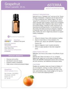 doterra tea tree   uses | doTERRA Grapefruit Essential Oil 15 ml - My Natural Family Doterra Tea Tree, Doterra Grapefruit, Essential Oil Usage, Natural Recipes