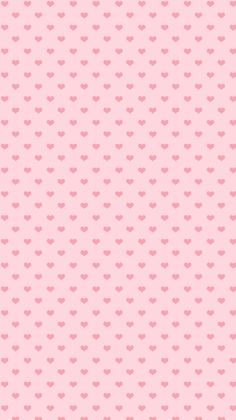 a pink background with hearts on it