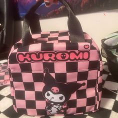 Super Cute Brand New Sanrio Lunch Bags Sanrio Lunch, Sanrio Bags, Sanrio Bag, Plush Backpack, Hello Kitty Sanrio, Lunch Bags, Lunch Bag, Hello Kitty, Black Pink