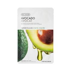 Give your skin the extra nutrition and  moisture it needs. Moisture-packed mask sheet infused with an emulsion-like essence helps revitalize skin.  20g / 0.7 oz.      About The Face Shop Real Nature Face Masks    Give skin a moisturizing treat with naturally derived essences from plant extracts. Moist plant-based mask sheets deliver natural moisturizing and nourishing ingredients to skin and adhere snugly along the curves of the face. Formulated without parabens, triethanolamine, propylene glycol, tar colorant, mineral oil.      BENEFITS    Infused with an emulsion-like essence containing avocado extract      Hydrates dry, flaky skin      TO USE    1. Cleanse and dry skin.    2. Leave mask on for 15 - 20 minutes.    3. No rinsing necessary! Allow skin to absorb nutrients.       A slight ti Mask Sheets, Punica Granatum, Avocado Face Mask, Wrinkle Free Skin, Real Nature, Facial Sheet Mask, Mask Sheet, The Face Shop, Flaky Skin