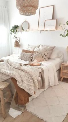 a bedroom with white walls and wooden floors is featured in the article apul love