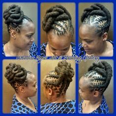 Frisuren Deadlocks Hairstyles, Female Locs, Locs Maintenance, Locks Styles, Dreadlocks Hairstyle, Loc Goals, Fancy Updos