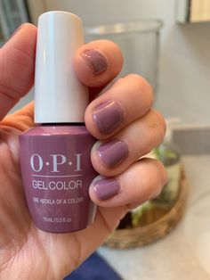 One Heckla Of A Color Opi, One Heckla Of A Color Opi Gel, Opi One Heckla Of A Color, Opi Gel Polish Colors Fall 2022, Opi Gel Polish Colors Summer, Opi Gel Colors, Best Opi Gel Colors, Opi Gel Polish Colors Purple, Opi Gel Purple Colors