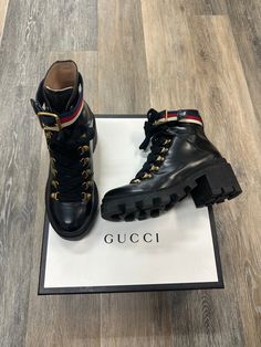 Brand: GUCCI Style: BOOTS DESIGNER Color: BLACK Size: 6 Other Info: SIZE 36 RETAIL $980 SKU: 137-13745-284641CONDITION:Delivery 5-8 or 10-15 working days Please note that during high season and Sale period, delivery times may be affected We accept payment with a Credit card, Debit card, or PayPal.Note: Our Items are totally New High quality Brand Inspired Refurbished. Please make sure you are well aware of it before buying any of the Item. T&C's Apply in case of refunds.Please send us message on Gucci Snow Boots, Gucci Style, Gucci Fashion, Style Boots, Maternity Sweater, Long Sleeve Blazers, Romper With Skirt, Fendi Bags, Jean Leggings