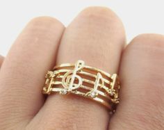 Music Themed Jewelry, Gold Ear Jacket, Ear Jacket, Disney Jewelry, Rose Engagement Ring, Themed Jewelry