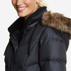 Women's Lodge Cascadian Down Parka | Eddie Bauer Hanging Fabric, Gas Bbq, Eddie Bauer Women, Down Parka, Central Asia, Eddie Bauer, Canada Goose Jackets, Parka, Color Options