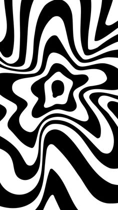 an abstract black and white background with wavy lines