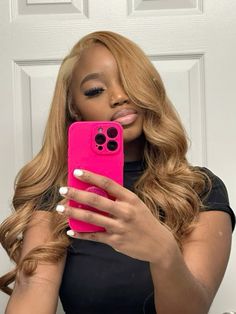 Ginger Blonde Hair, Golden Blonde Hair, Quick Weave Hairstyles, Quick Braided Hairstyles, Honey Blonde Hair, Protective Hairstyles Braids, Hair Guide, Pretty Hair Color, Hair Appointment