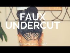 Hairstyles come in many shapes and sizes but when it comes to a look that screams edgy and cool, undercut hairstyles are always the go-to choice. With their Undercut Hairstyles Black Women, Natural Hair Tutorials Protective Styles, Long Undercut Hairstyles, Protective Styles Black Women, Faux Undercut, Hair Protective Styles Natural, Braids Hairstyles Women