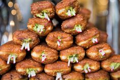 the new york times screenshot shows savory doughnuts with avocado or potato fillings