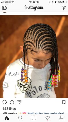 Cute Braids With Beads, Fav Hairstyles, Cute Braids