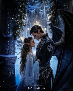 the poster for disney's beauty and the beast, starring as snow queen and prince