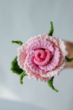 Immerse yourself in the art of crochet with our Crochet Roselle Rose PDF Pattern. This exquisite pattern captures the beauty of the roselle rose, known for its layered petals and vibrant charm, making it a stunning addition to any crochet project. The downloadable PDF pattern is designed with both beginners and experienced crocheters in mind. It features detailed, step-by-step instructions that guide you through each stage of creating this beautiful flower, ensuring an enjoyable and successful c Diy Crochet Flowers, Crochet Rose Pattern, Diy Crochet Patterns, Crochet Flowers Easy, Crochet Flowers Free Pattern, Crochet Bouquet, Crochet Plant, Crochet Flower Tutorial, Fun Crochet Projects