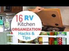 the kitchen organization hacks and tips are in this post - it - yourself video