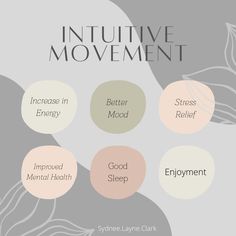 Daily Movement Aesthetic, Movement Medicine, Healing Studio, Healthy Movement, Yoga Marketing, Anti Diet