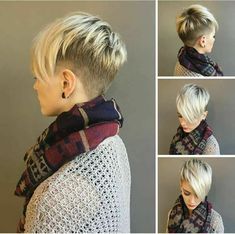 2023 Undercut, Haircut 360, Haircut Undercut, Straight Bob Haircut, Women Undercut, Haircut 2023, Funky Short Hair, Pixie Haircut For Thick Hair, Short Hair Undercut