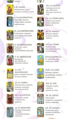 an image of the spanish language for children's books with pictures and words on it