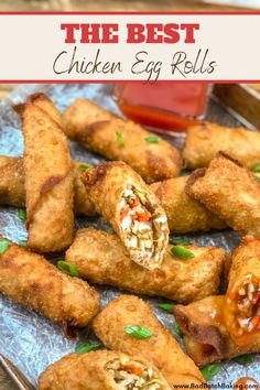 the best chicken egg rolls recipe