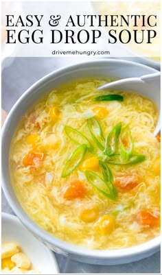 an easy and authentic egg drop soup recipe