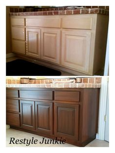 before and after pictures of kitchen cabinets