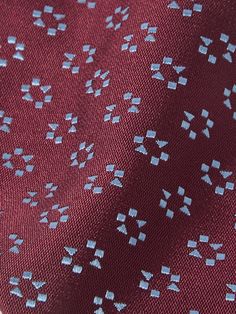 Add a touch of personality to your tailoring with Charvet's 8.5cm tie. It's been made in France, cut from smooth silk-jacquard and woven with abstract floral motifs. Elegant Red Silk Tie, Red Silk Ties For Business, Red Silk Tie For Business, Formal Red Silk Tie, Tie Pattern, Tie Men, Tie For Men, Printed Ties, Floral Motifs