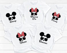 Mickey Kids Birthday Shirt, Minnie Birthday Shirt, Family Minnie Shirt Birthday Matching Shirts, Kids Birthday Shirt, Kids Birthday Shirts, Custom Birthday Shirts, Family Birthday Shirts, Girl Shirts, Minnie Shirt, Mickey Birthday, Minnie Birthday