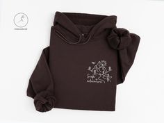 Embroidered Hoodie / Men's Clothing / Women's Clothing / Hiking Hoodie / Cool Outdoor Clothes / Minimalist Nature Embroidery Sweatshirt / Travel Gift for Him Her / Simple Hooded Sweater with Airplane, Mountain and Quote / Mens Hoodie / Oversized Womens Hoodie with Minimalist Embroidery This hoodie is soft, smooth, and stylish. It's the perfect choice for cooler evenings! The embroidery is made of high-quality thread. HOODIE MATERIAL: 50% pre-shrunk cotton, 50% polyester Fabric weight: 8.0 oz/yd² (271.25 g/m²) Classic fit for loose comfort Brushed interior provides superior cozy softness Soft feel and reduced pilling Rib cuffs and bottom band with spandex for enhanced stretch and recovery Durable double-needle stitching at shoulders, armholes, neck, waistband, and cuffs Double-lined hood fo Clothes Minimalist, Hiking Hoodie, Hiking Sweatshirt, Minimalist Embroidery, Nature Embroidery, Womens Oversized Hoodie, Embroidery Clothing, Mountain Camping, Outdoor Clothes