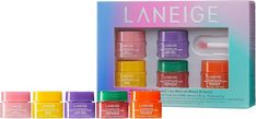 Amazon.com: LANEIGE Midnight Minis: Lip Sleeping Mask Intense Hyration with Vitamin C, 2024 : Beauty & Personal Care Lip Masks, College Beauty, Electronic Gift Ideas, Teen Christmas Gifts, Laneige Lip, Dermatological Skin Care, Hydrating Lip Gloss, Laneige Lip Sleeping Mask, Lip Set