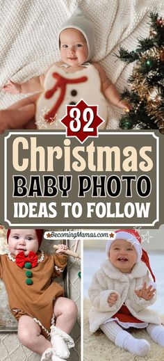 Christmas Baby Photoshoot Ideas Gingerbread Man Pictures, Baby First Christmas Photos, 3 Month Old Christmas Pictures, Baby Boy Christmas Pictures, Christmas Baby Photos, Toddler Christmas Photos, Newborn Christmas Pictures