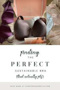 A Tale of Two Boobs; My Quest for a (Sustainable) Bra that Fits Thrifty Fashion, Zero Waste Fashion, America Outfit, Coverage Bras, Zero Waste Living, Sustainable Products, Ethical Brands, Eco Friendly Clothing