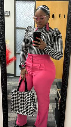 Fall Outfit Business Casual, Black And Pink Outfit Ideas, Black Women Business Casual, Plus Size Business Casual Outfits, Outfit Ideas Office, Plus Size Business Casual, Plus Size Business, Cute Professional Outfits, Casual Outfits For Women