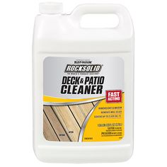 rock solid deck and patio cleaner