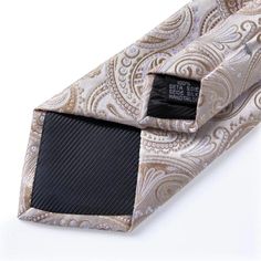 Men Tie Gold Silver Paisley Wedding Tie For Men Hanky CufflinkS Silk Men Tie Set Party Business Fashion DiBanGu Designer MJ-7248 Style: Fashion Gender: MEN Material: Silk Department Name: Adult Model Number: 2255799923370008 Pattern Type: striped Size: One Size Ties Type: Neck Tie Set Color: Gold Silver Mens Accessory: Fashion Mens Ties Tie Set: Tie Hanky Cufflinks Set Material: Silk Tie Size: One size 59.06''(150cm) length and 3.35''(8.5cm) width Material: 100% silk Condition: Handmade Tie size: Length:59"(150cm) Width:3.4"(8.5cm) Handkerchief size: 9.05"X9.05"(23cmX23cm) Packing: Protective and Simple Packing Elegant Wedding Suit And Tie Accessories, Classic Silver Tie For Groom, Silver Ties For Weddings And Father's Day, Silver Wedding Tie, Gold Cufflinks For Black Tie Events, Elegant Adjustable Silver Suit And Tie Accessories, Classic Silver Suit And Tie Accessories For Grooms, Classic Silver Tie For Wedding, Classic Silver Ties For Wedding